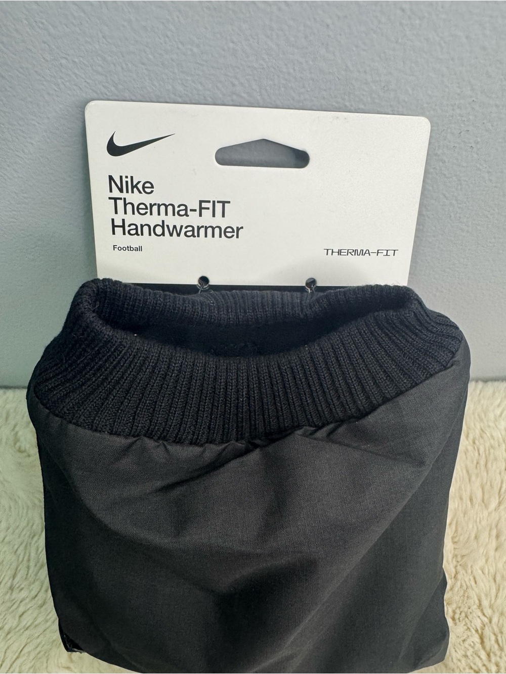 Nike Therma-FIT Black Handwarmer- Football